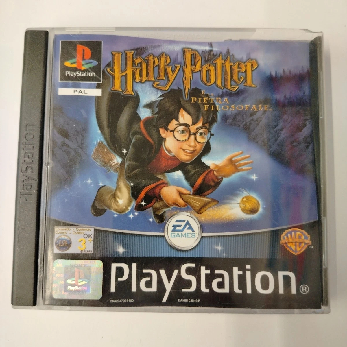 Harry Potter e La Pietra Filosofale PlayStation 1 PS1 Completo Buone Condizioni.